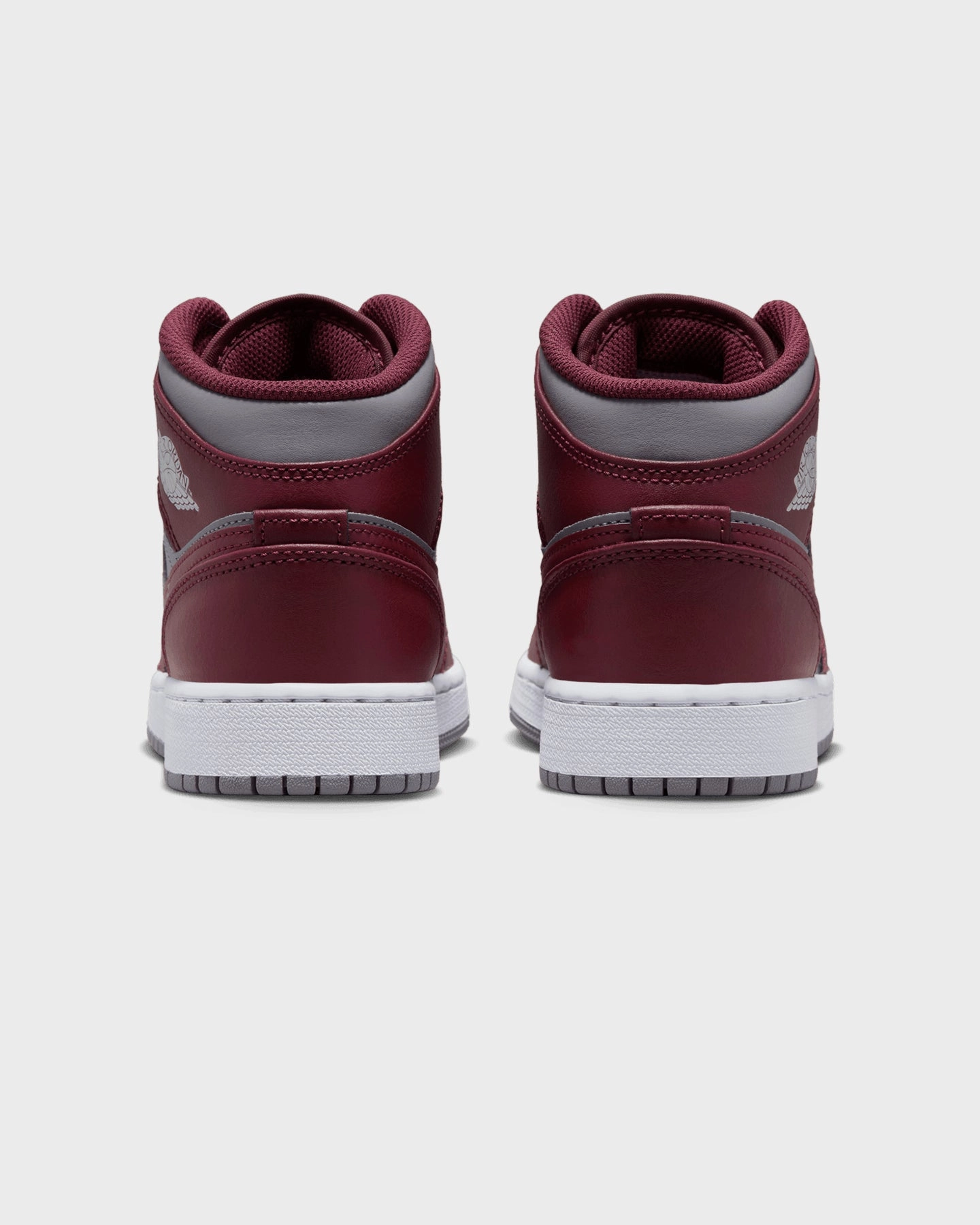 Jordan Kids' Air Jordan 1 Mid (GS) Bordeaux Cherrywood Red