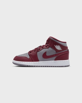 Jordan Kids' Air Jordan 1 Mid (GS) Bordeaux Cherrywood Red