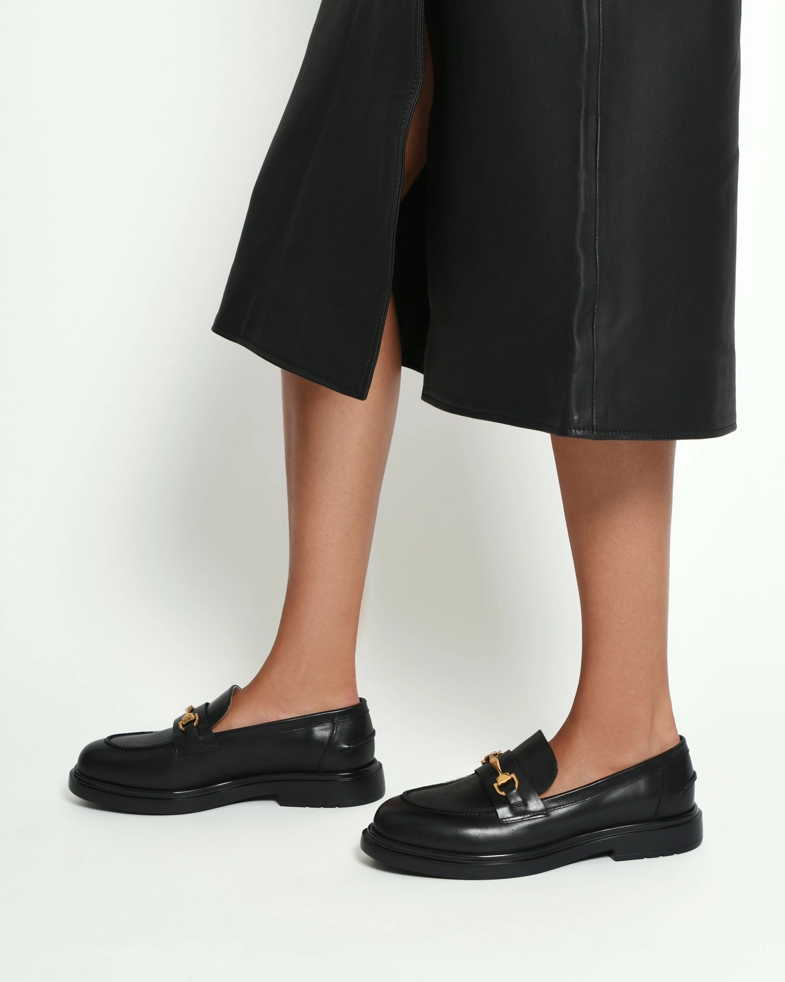JULIO LOAFERS BLACK LEATHER