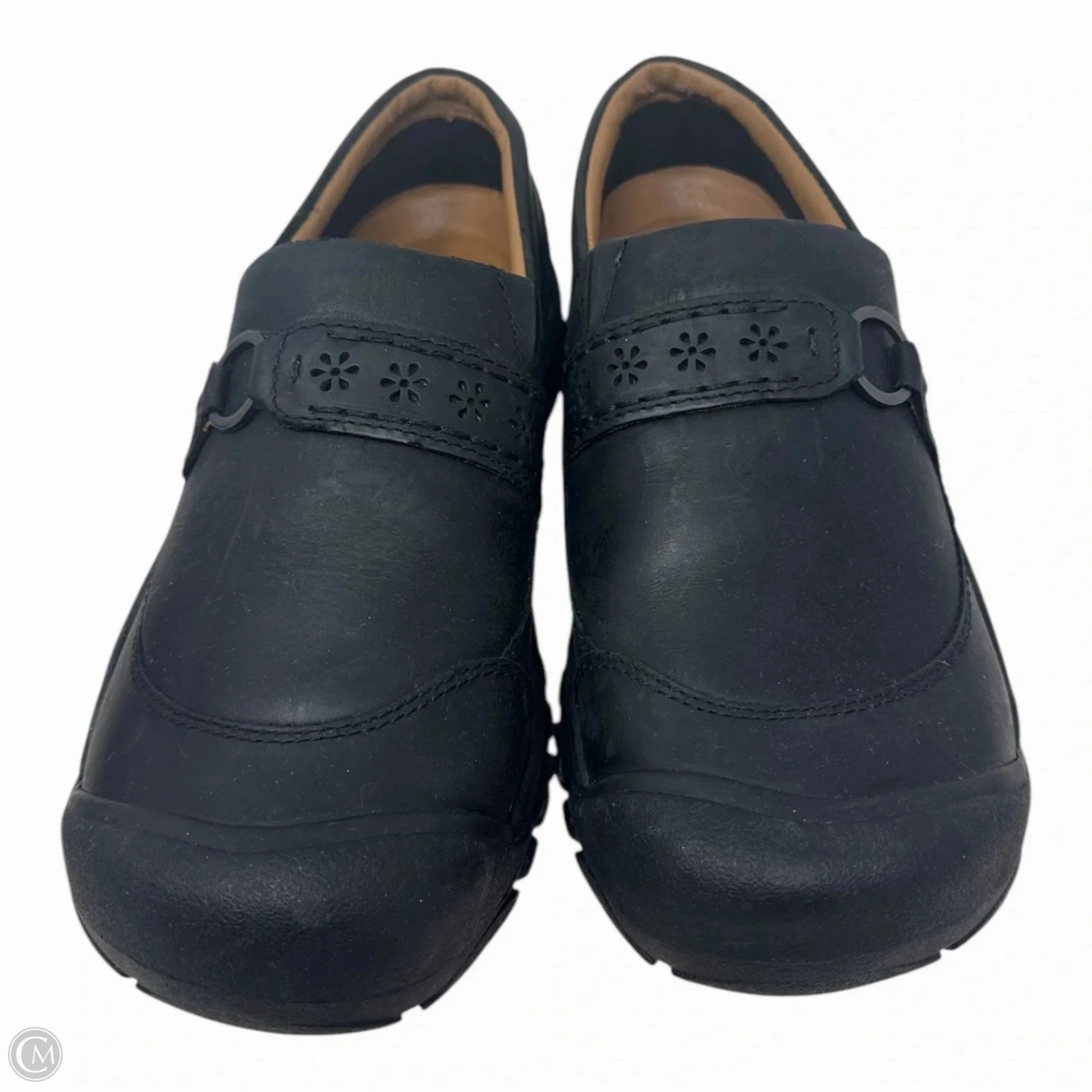 Kaci Slip On Clogs Shoes Flats By Keen In Black, Size: 9.5