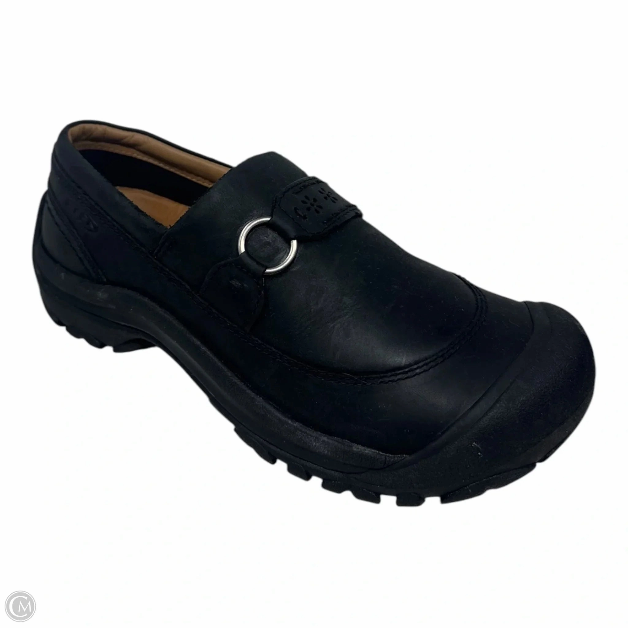 Kaci Slip On Clogs Shoes Flats By Keen In Black, Size: 9.5