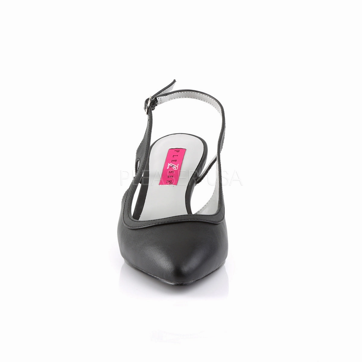 KITTEN-02  Black Faux Leather