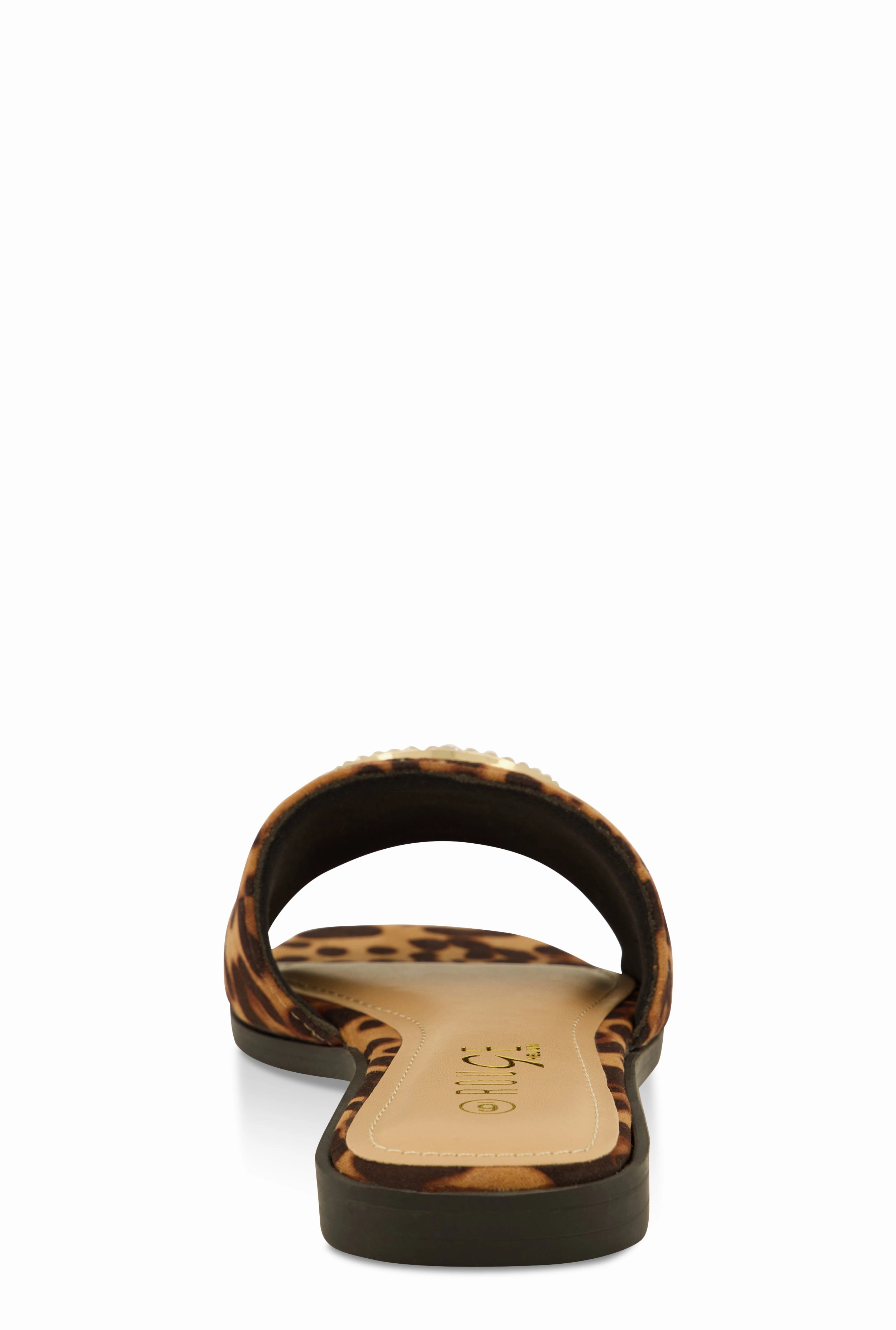 Lion Pendant Slide Sandals