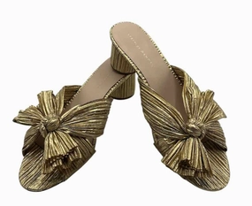 Loeffler Randall Gold Size 10.5 Shoes