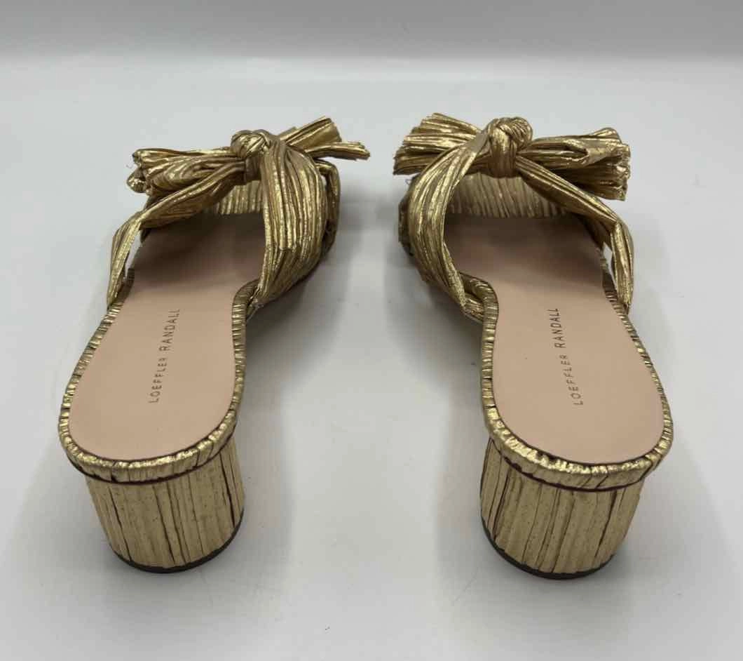 Loeffler Randall Gold Size 10.5 Shoes
