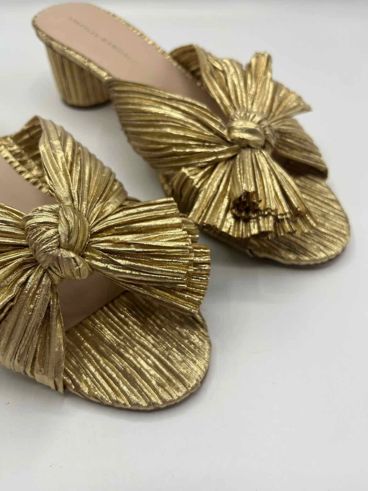 Loeffler Randall Gold Size 10.5 Shoes