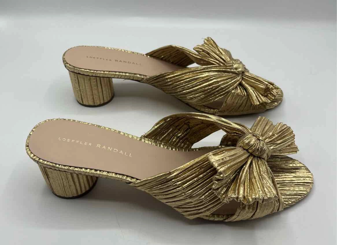 Loeffler Randall Gold Size 10.5 Shoes