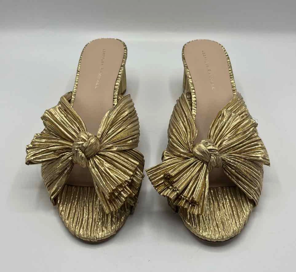 Loeffler Randall Gold Size 10.5 Shoes