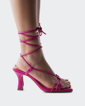Manola Fuchsia Leather