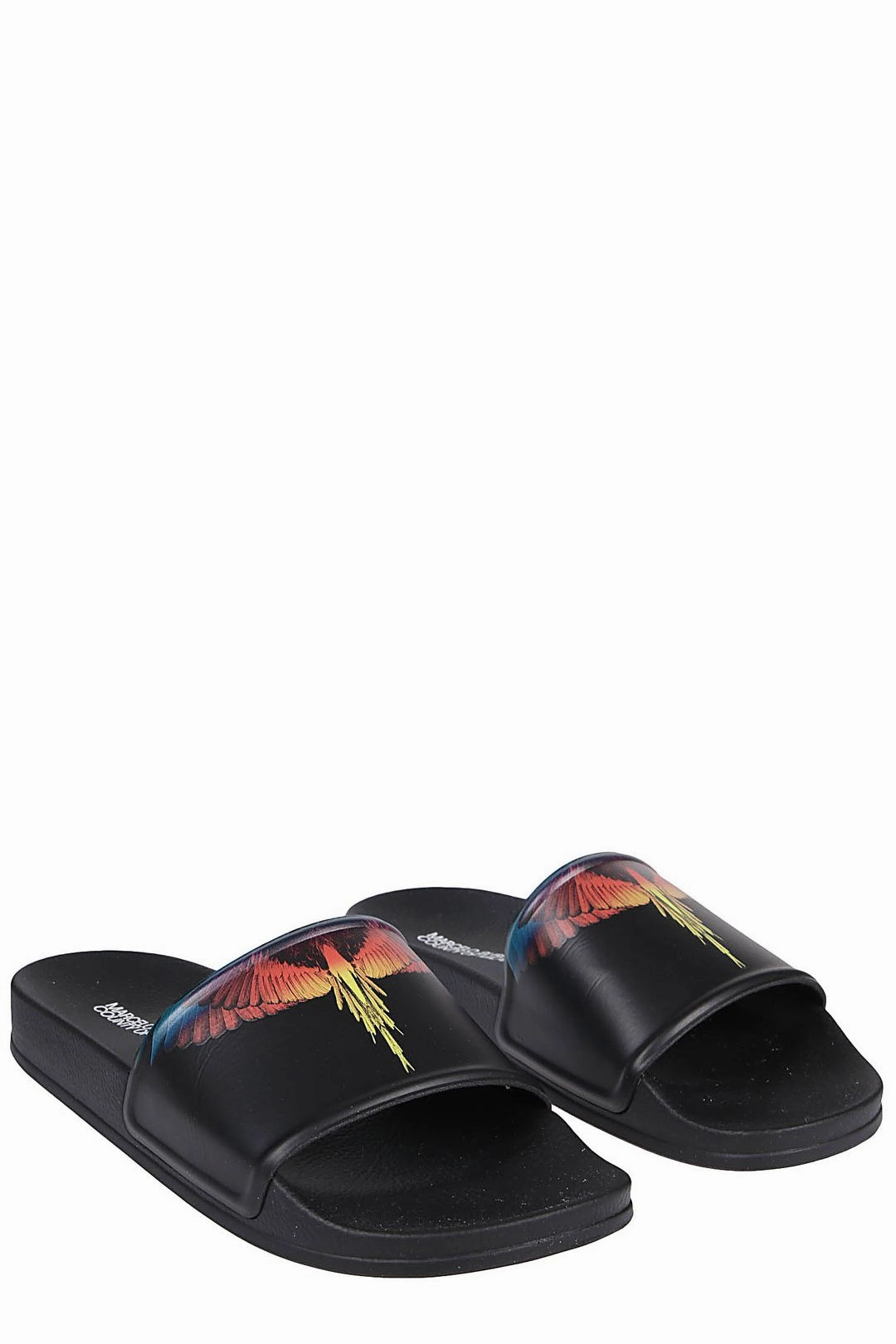 Marcelo Burlon County Of Milan Wings Printed Sliders