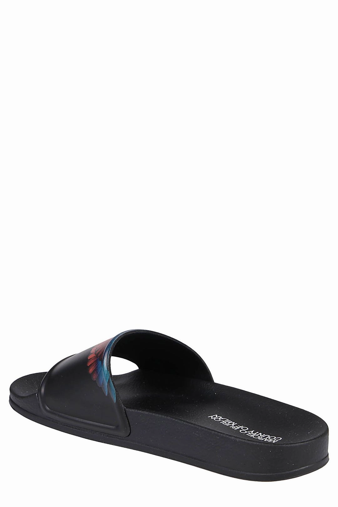 Marcelo Burlon County Of Milan Wings Printed Sliders