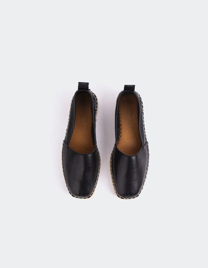 Medusa Black Leather