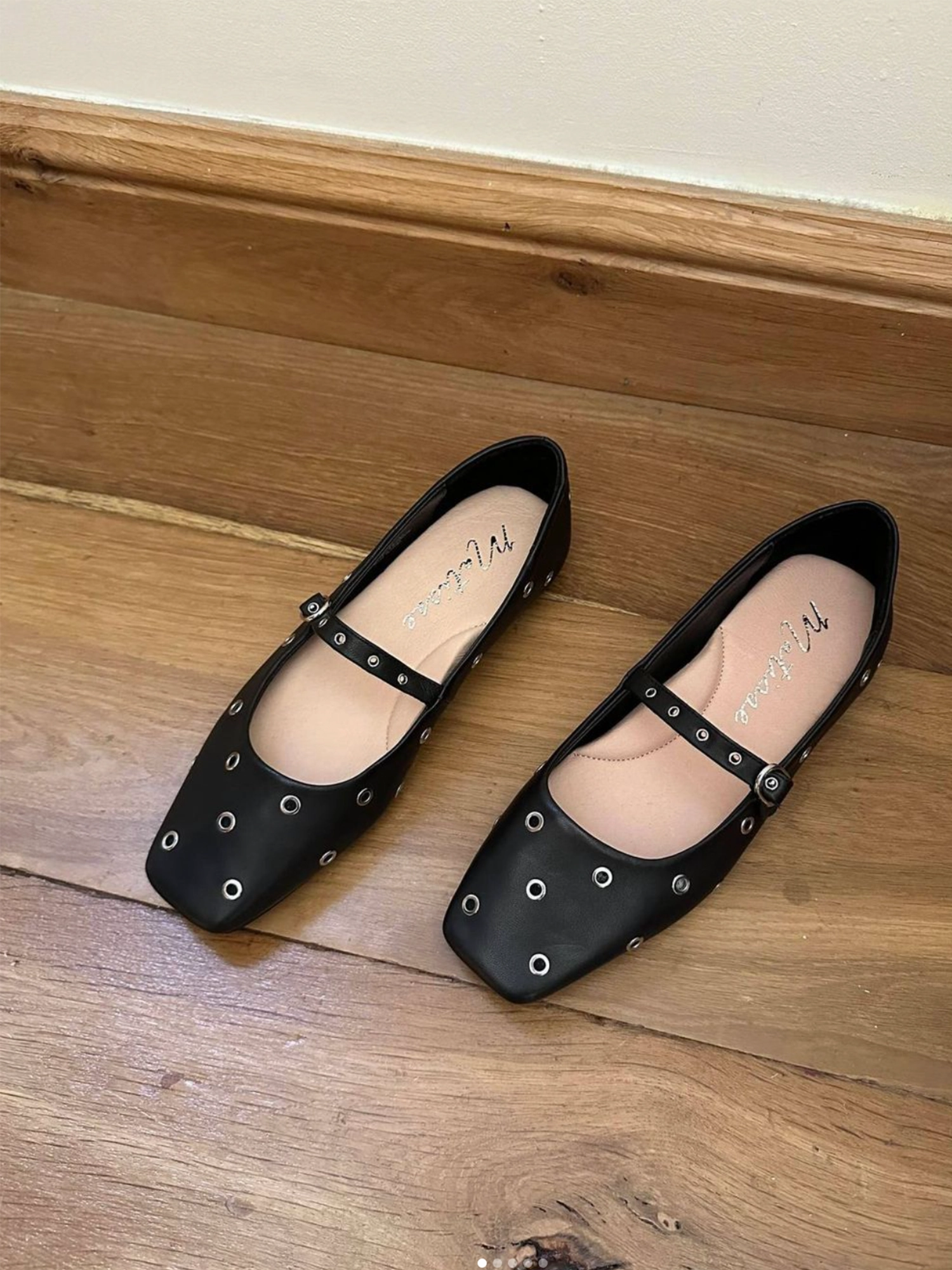 Mick Ballet Flats in Black