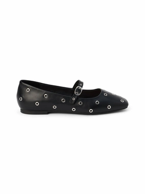 Mick Ballet Flats in Black