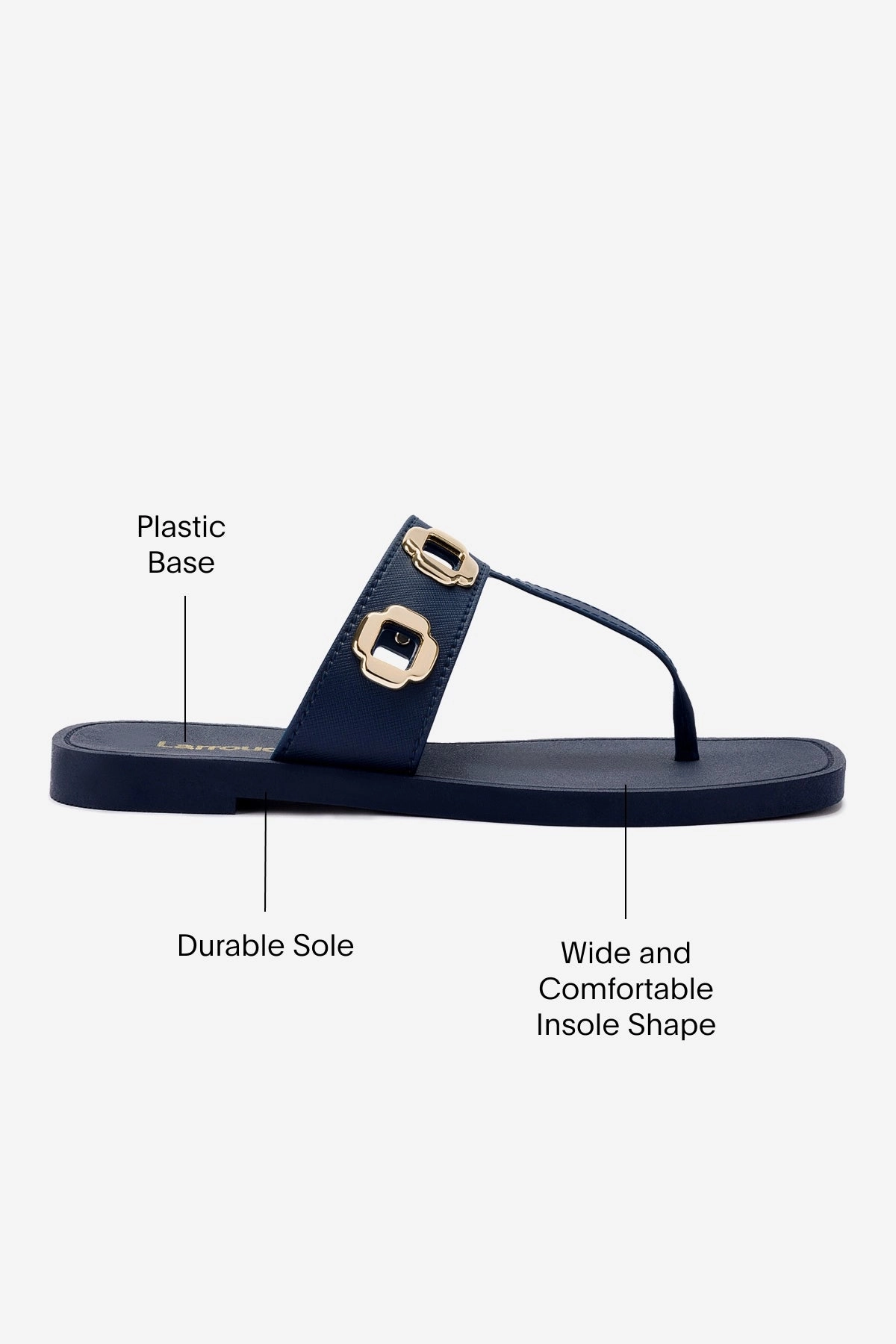 Milan S In Navy PVC