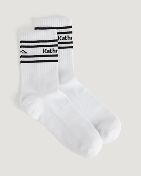 NuYarn Unisex Tube Socks - White