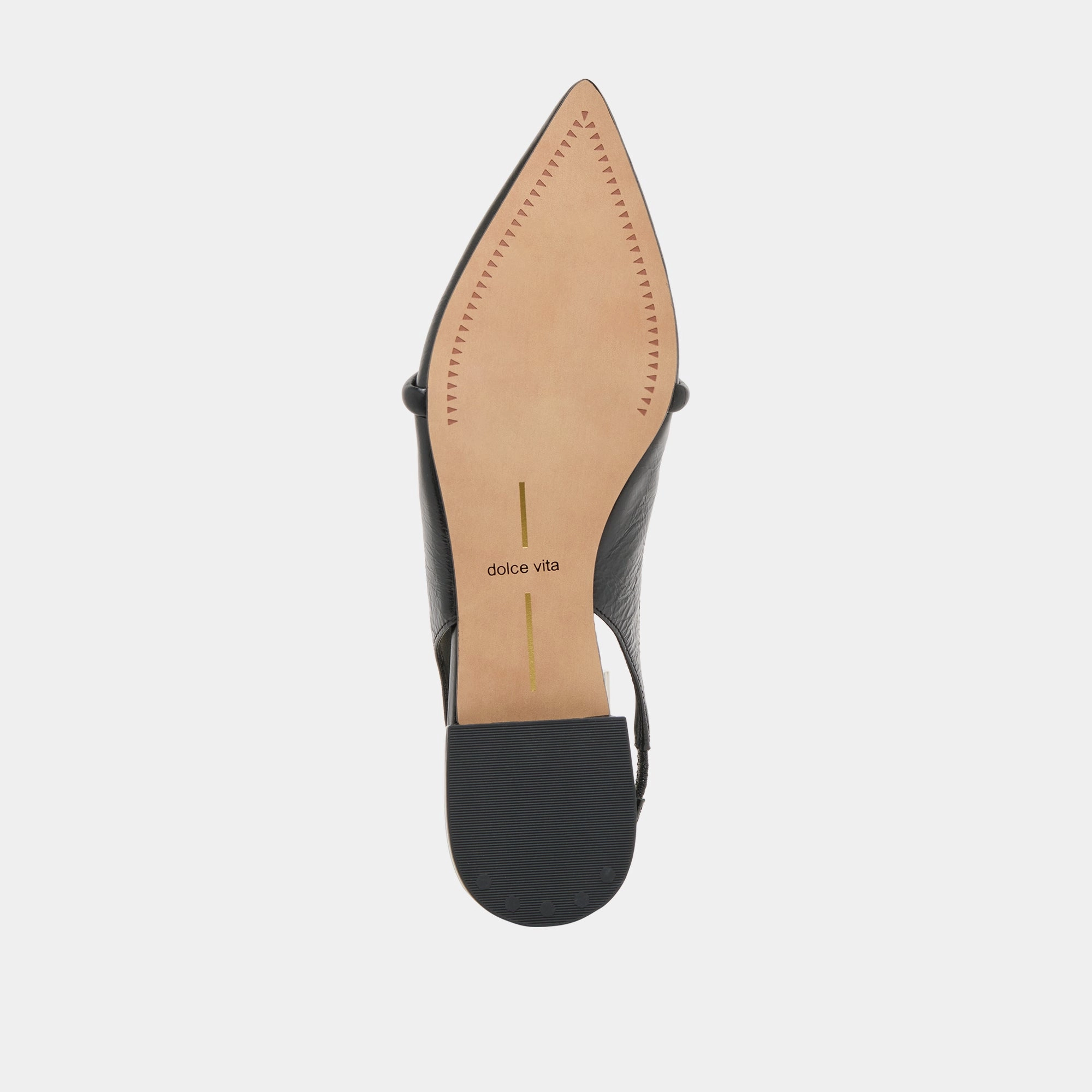 PAYGE FLATS MIDNIGHT CRINKLE PATENT