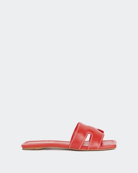 Placida Red Leather