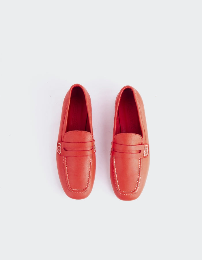 Prism Red Leather