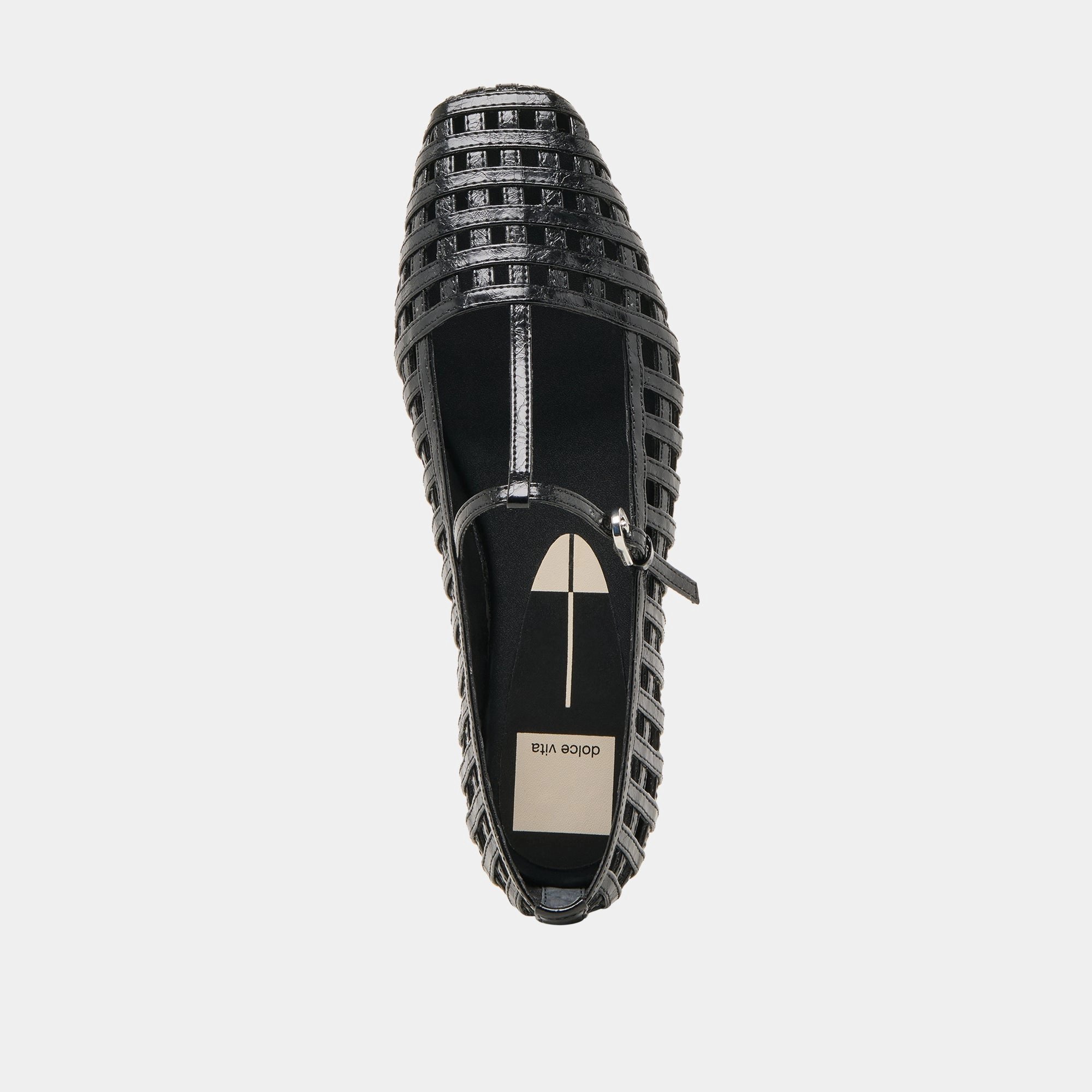 RAINS BALLET FLATS BLACK STELLA