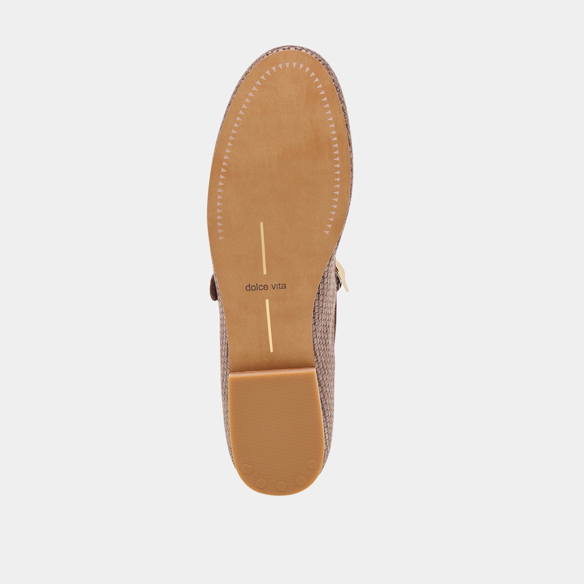 RELAN BALLET FLATS WALNUT RAFFIA