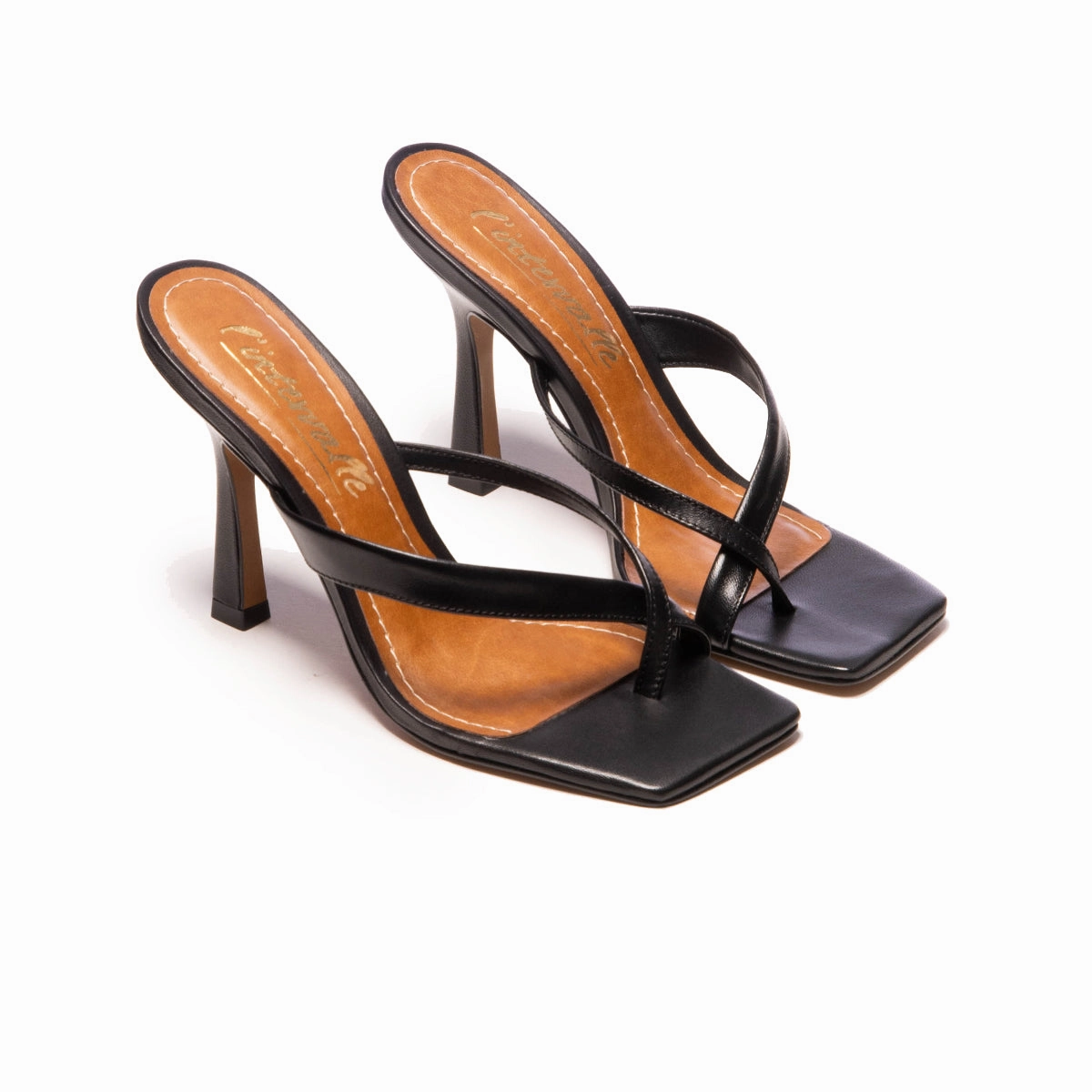 Rockwell Black Leather