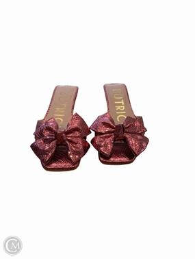 Sandals Flats By Butrich In Pink, Size: 6.5