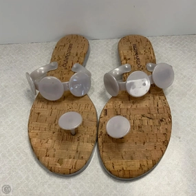 Sandals Flip Flops By Bernardo In Grey, Size: 8