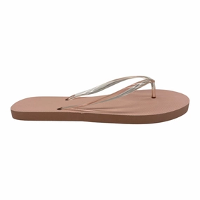 Sandals Flip Flops By Clothes Mentor In Pink, Size:10