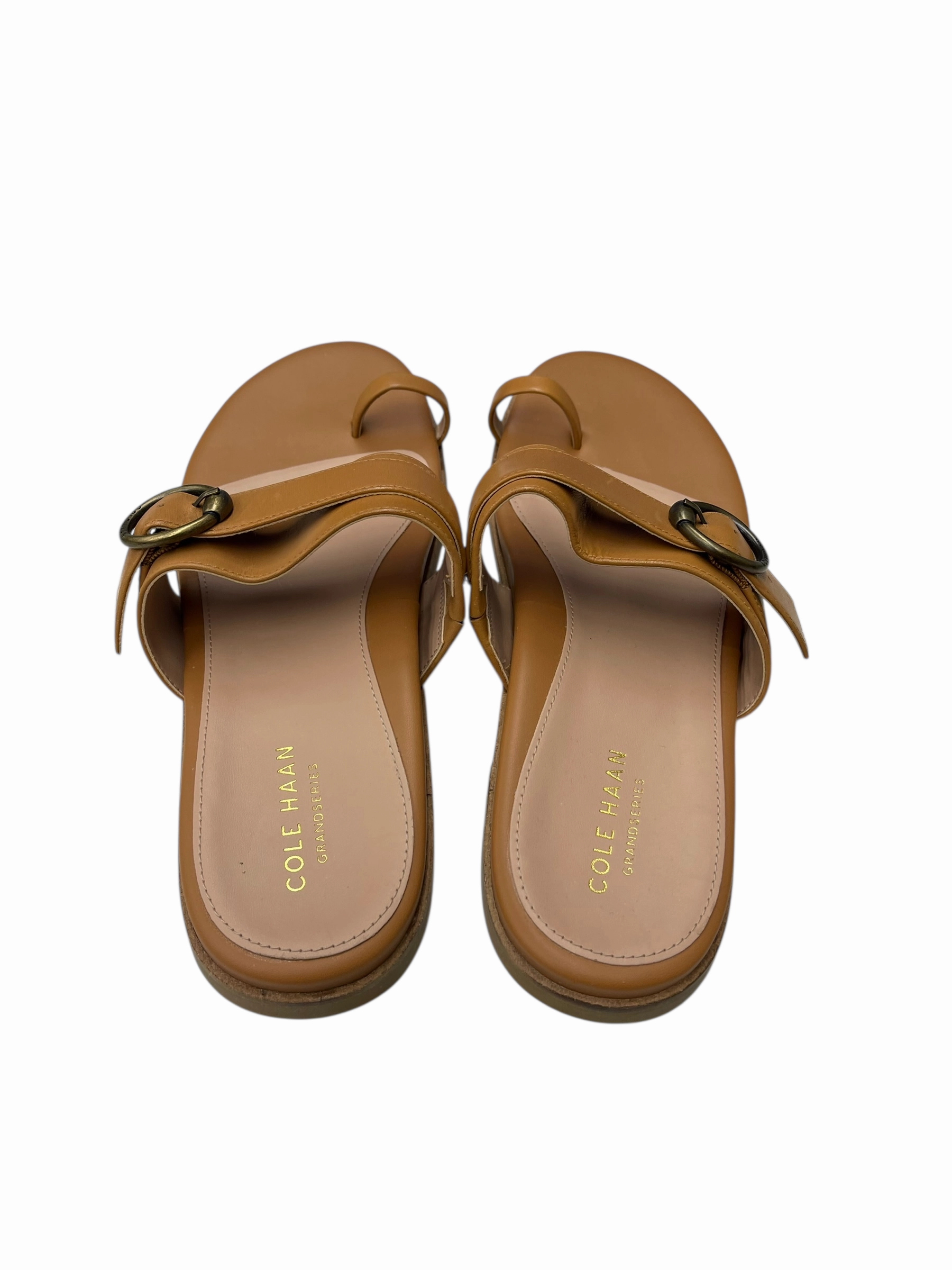 SANDALS FLIP FLOPS by COLE-HAAN In TAN, Size: 9
