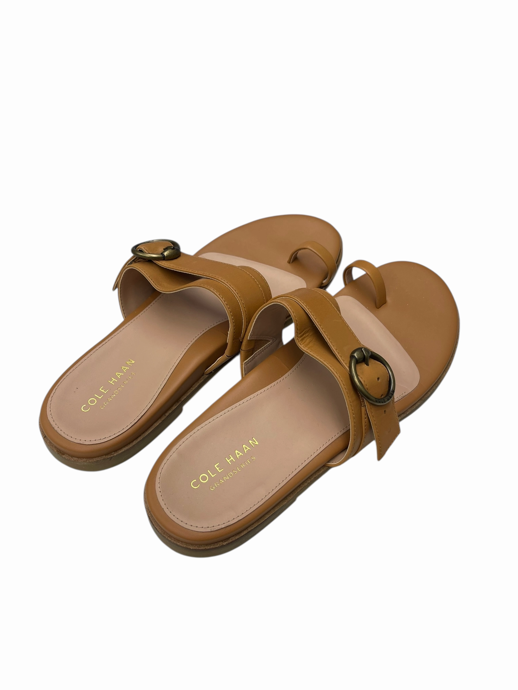 SANDALS FLIP FLOPS by COLE-HAAN In TAN, Size: 9