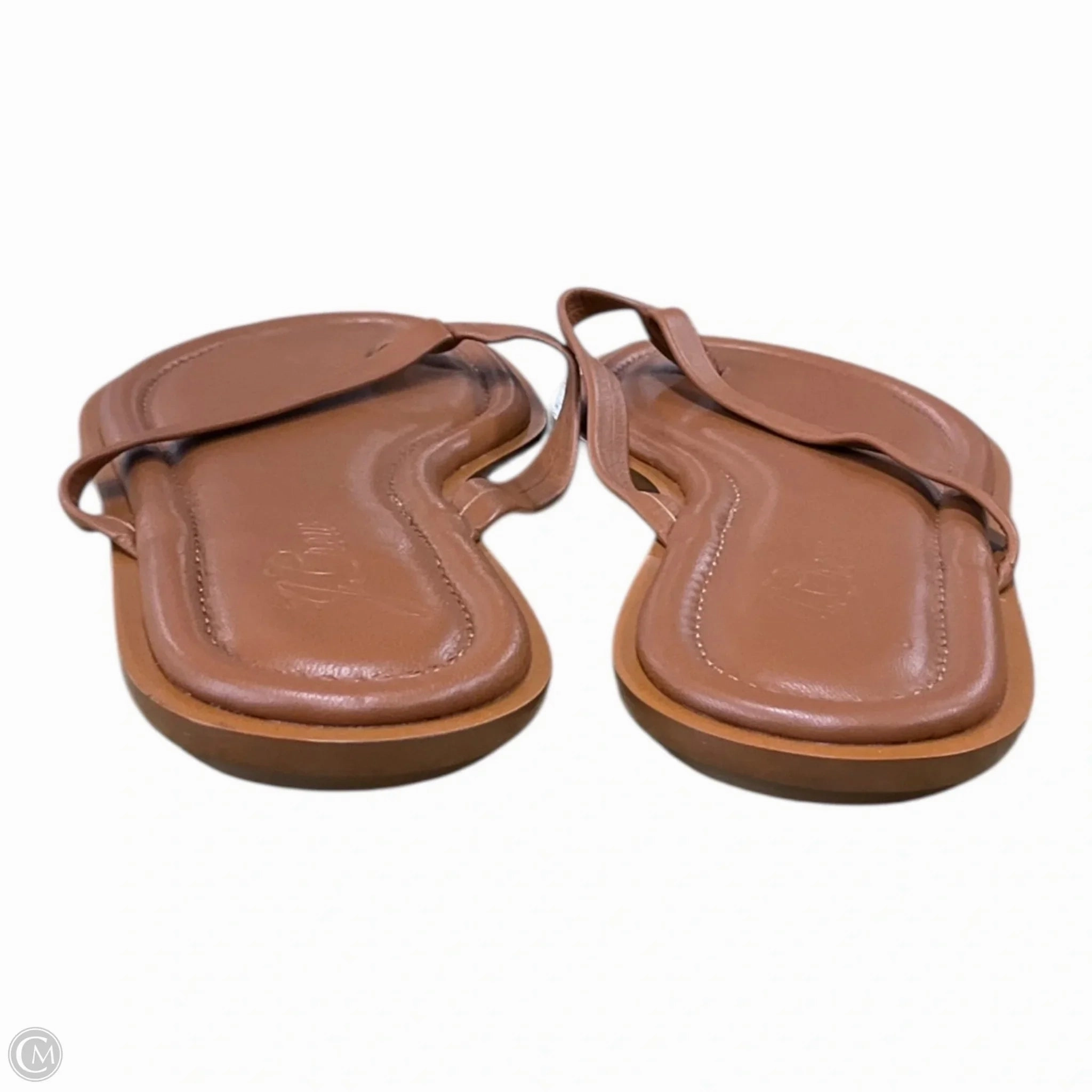 Sandals Flip Flops By J. Crew In Brown, Size: 9.5