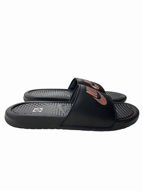 Sandals Flip Flops By Nike In Black, Size:10