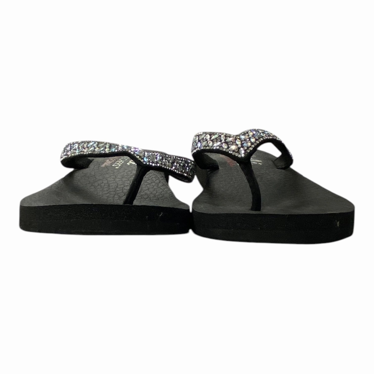 Sandals Flip Flops By Skechers In Black, Size:8