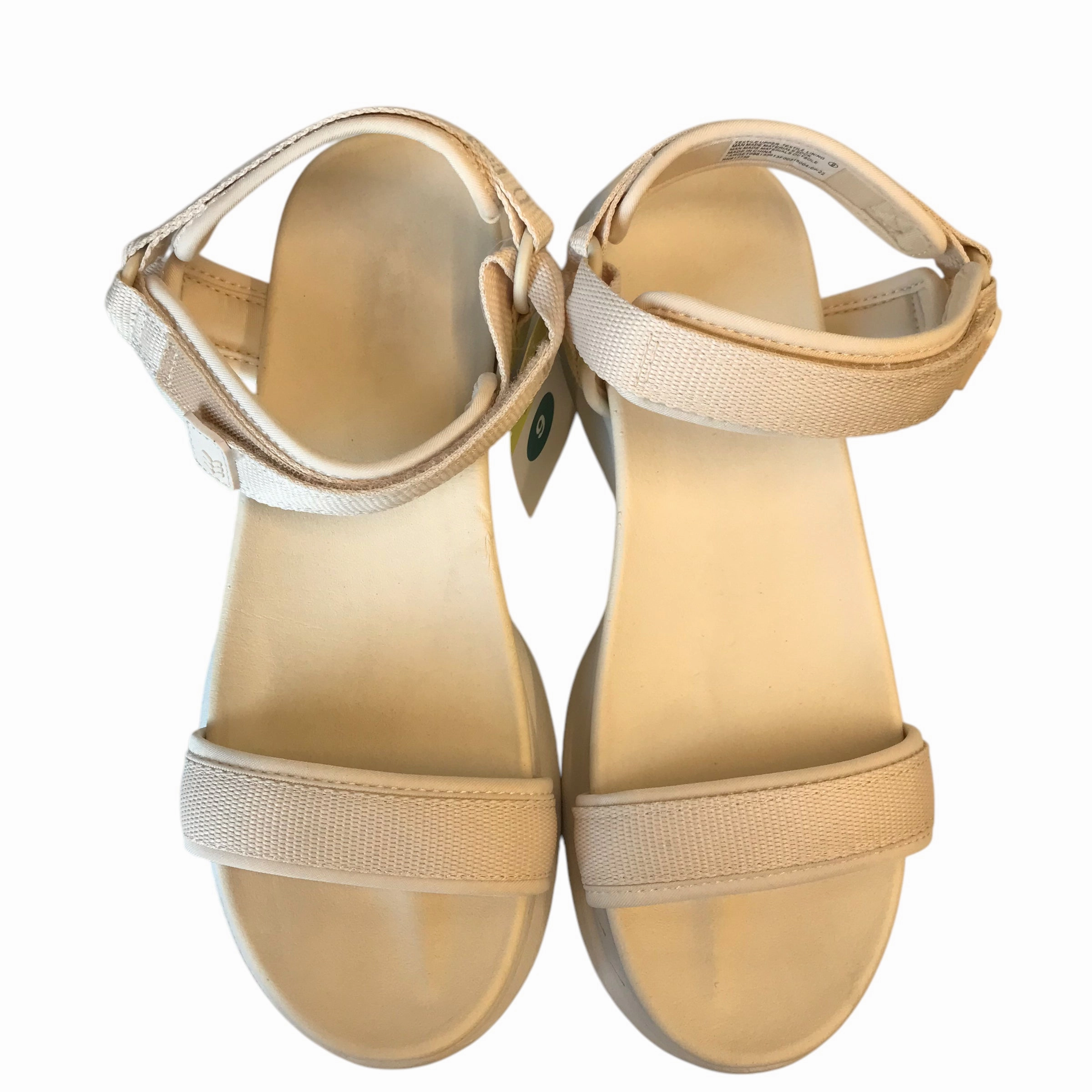 Sandals Sport By All In Motion In Cream, Size:9
