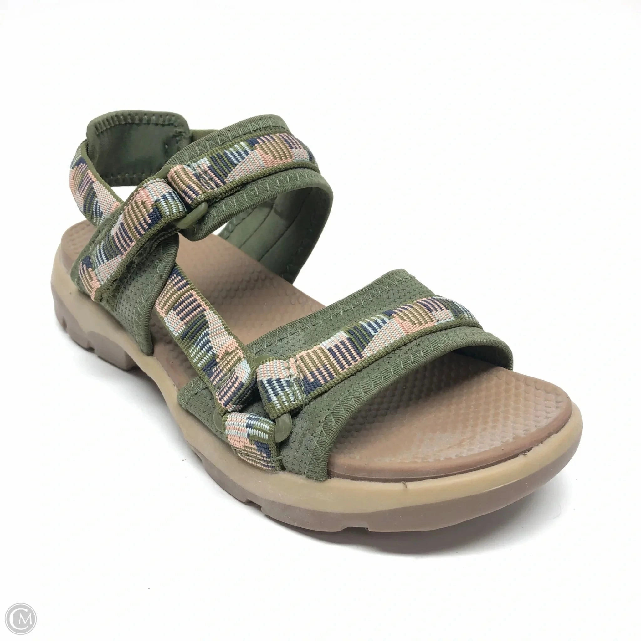 Sandals Sport By Bare Traps In Green, Size: 8