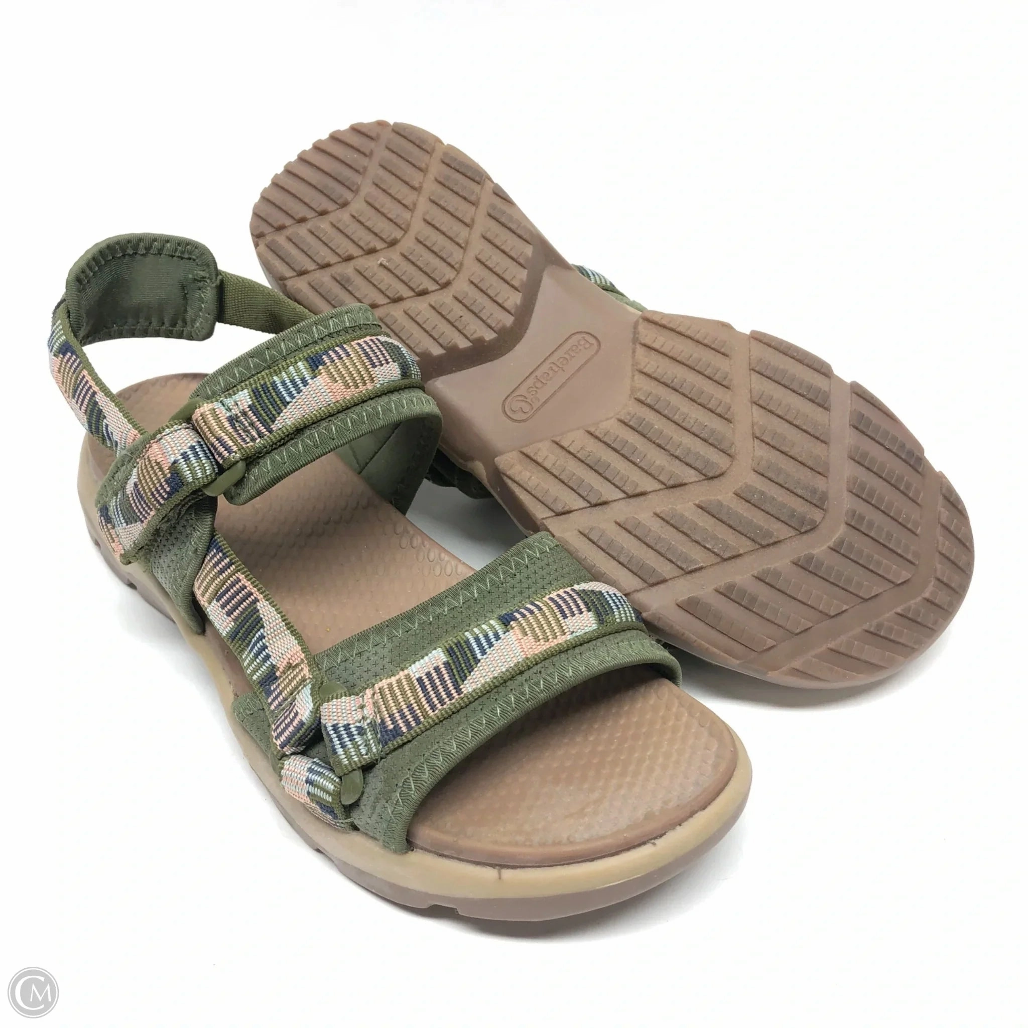 Sandals Sport By Bare Traps In Green, Size: 8