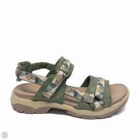 Sandals Sport By Bare Traps In Green, Size: 8