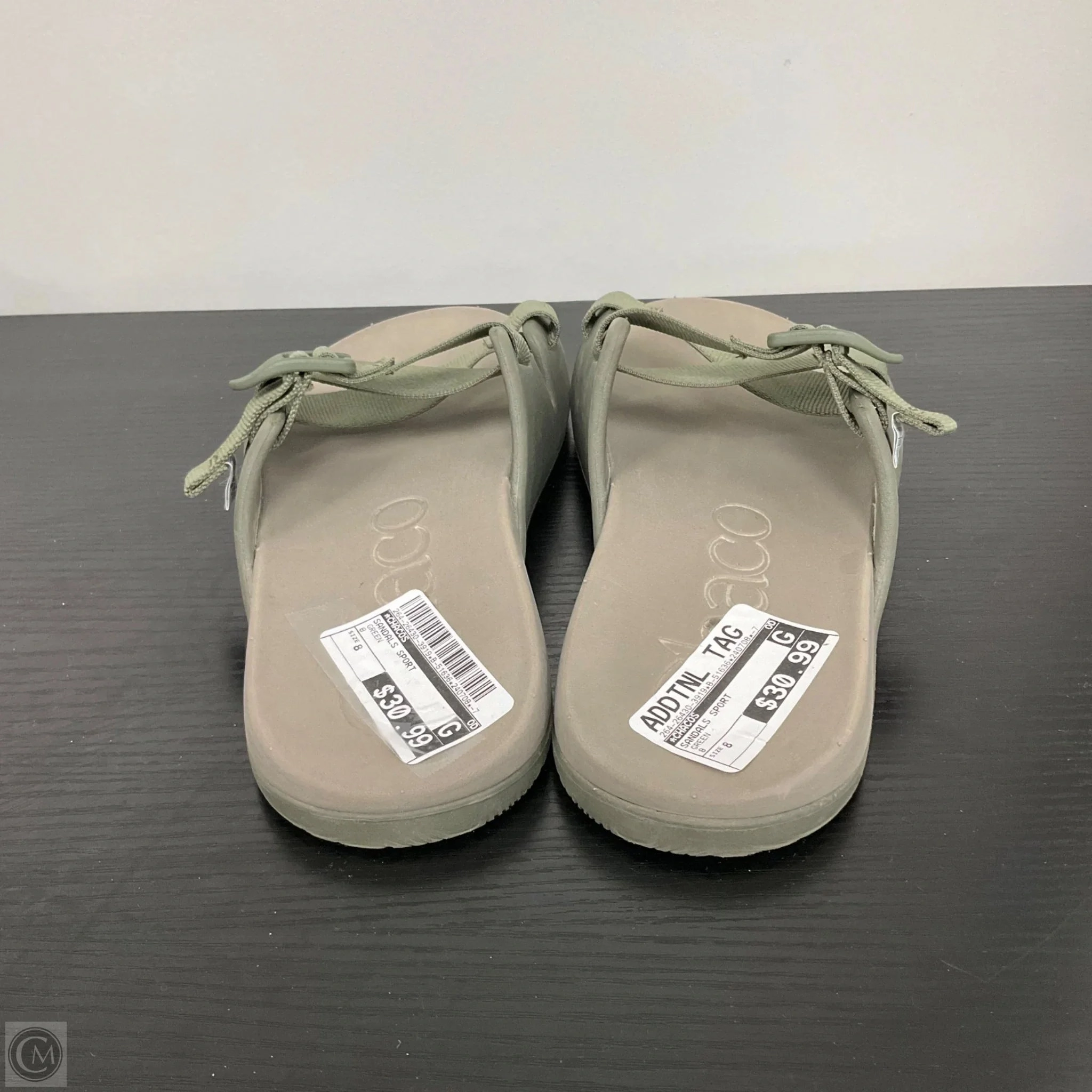 Sandals Sport By Chacos In Green, Size: 8