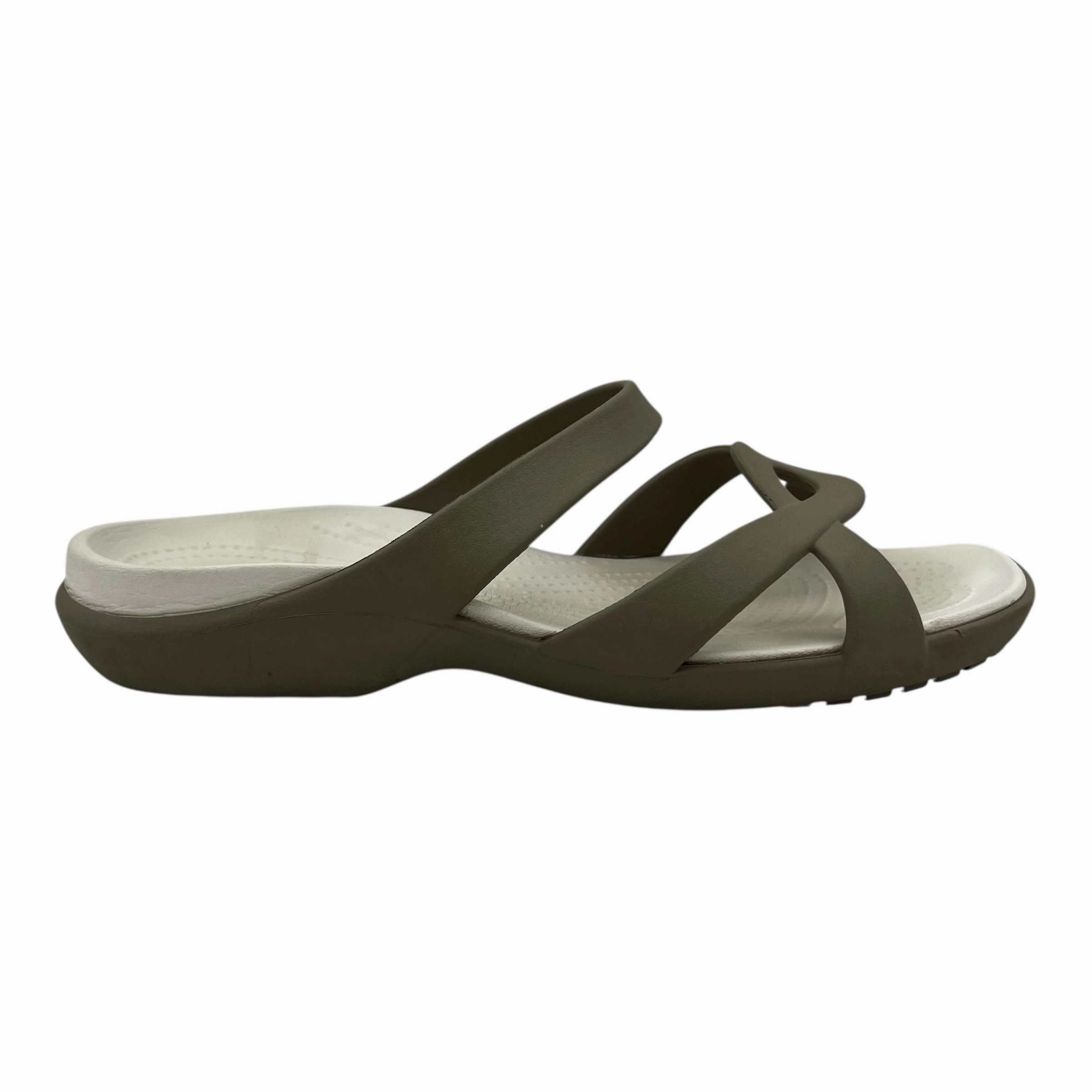Sandals Sport By Crocs In Tan, Size:10