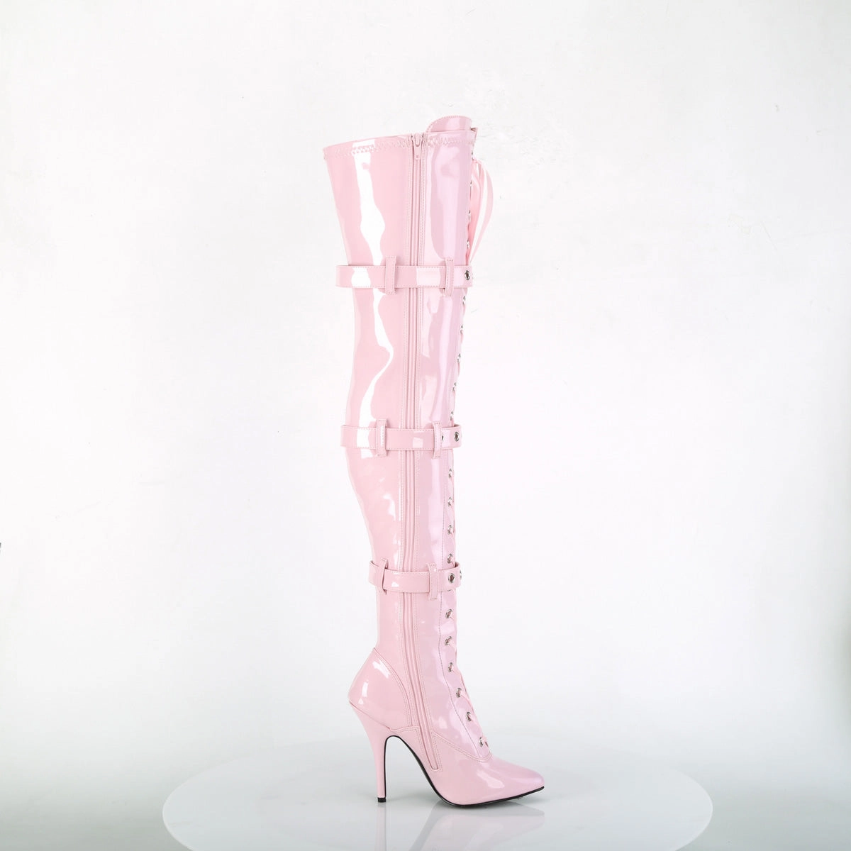 SEDUCE-3028  Baby Pink Stretch Patent