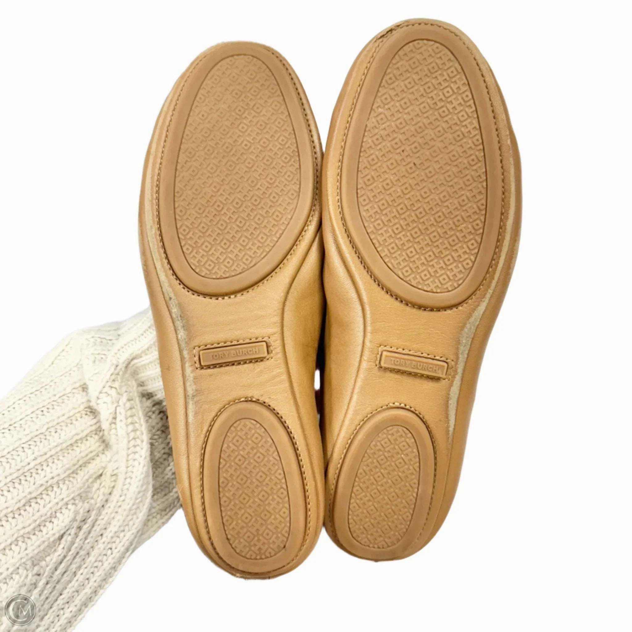 Shoes Designer By Tory Burch In Brown, Size: 7.5