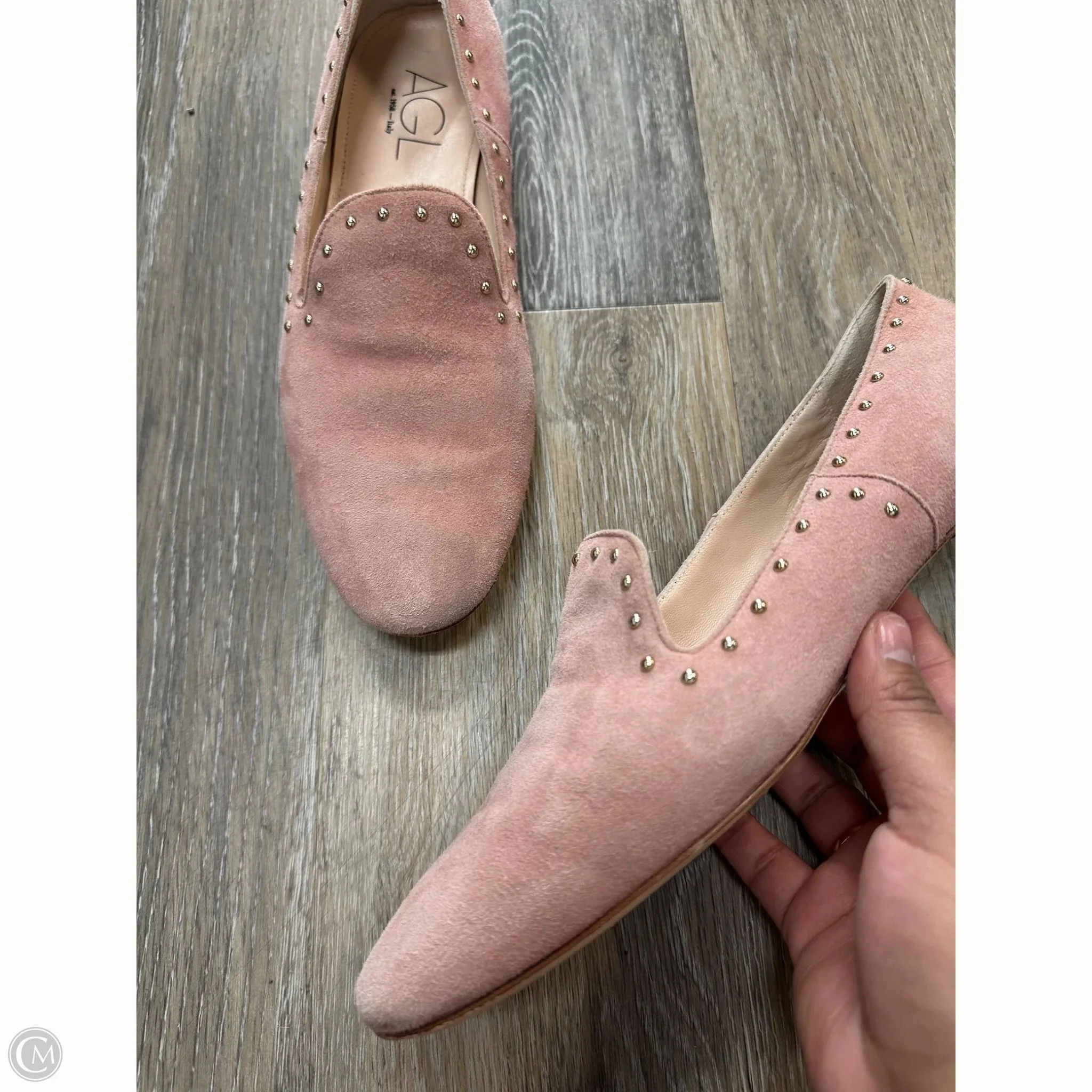 Shoes Flats By AGL In Pink, Size: 8.5