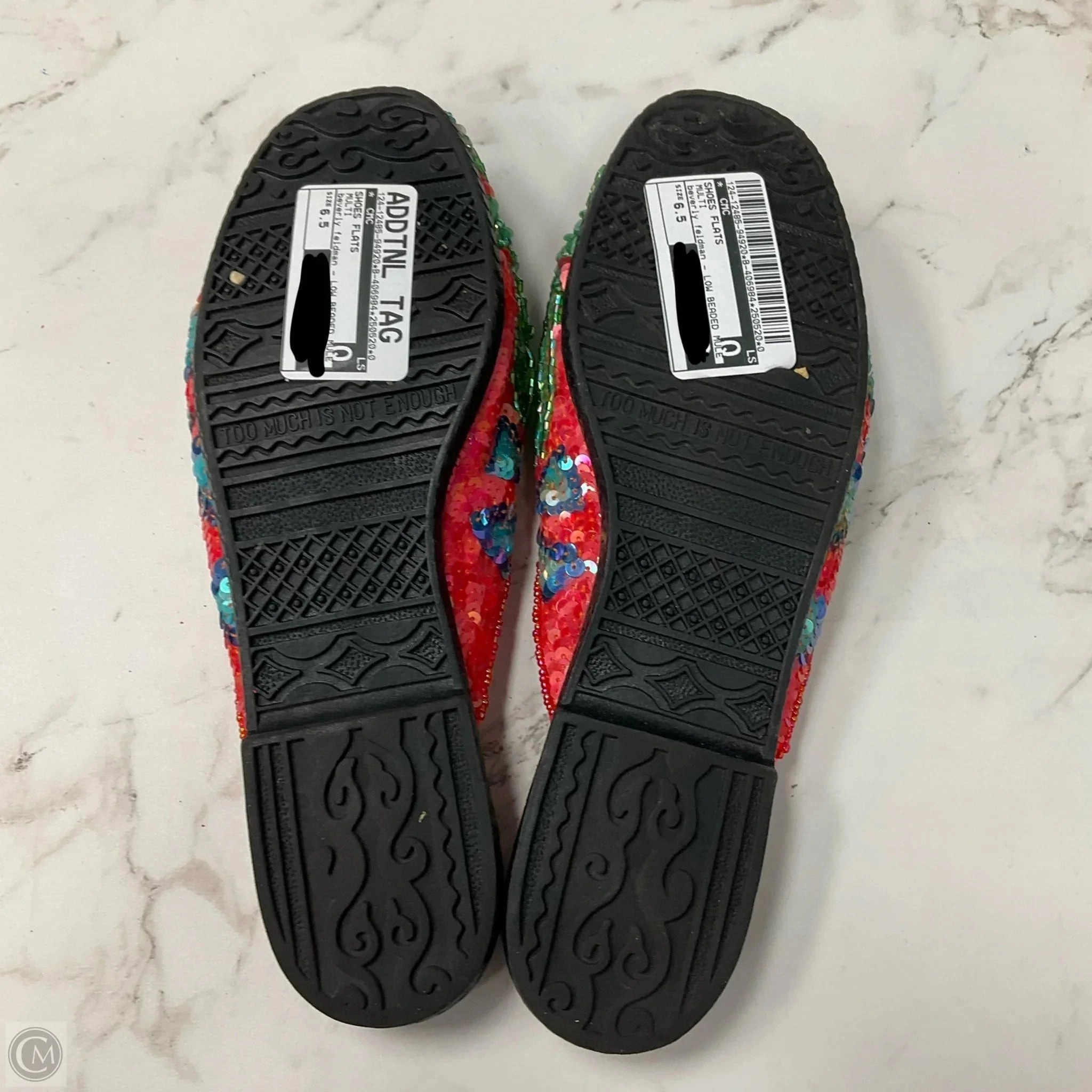 Shoes Flats By Cmc In Multi-colored, Size: 6.5