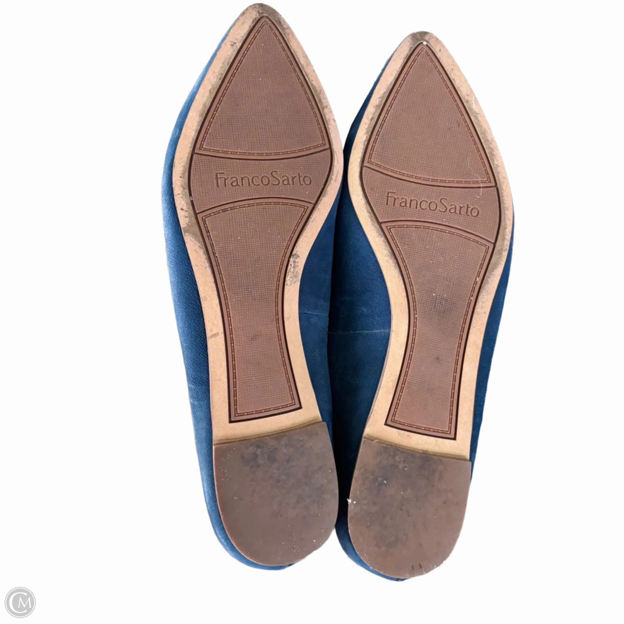 Shoes Flats By Franco Sarto In Navy, Size: 8.5