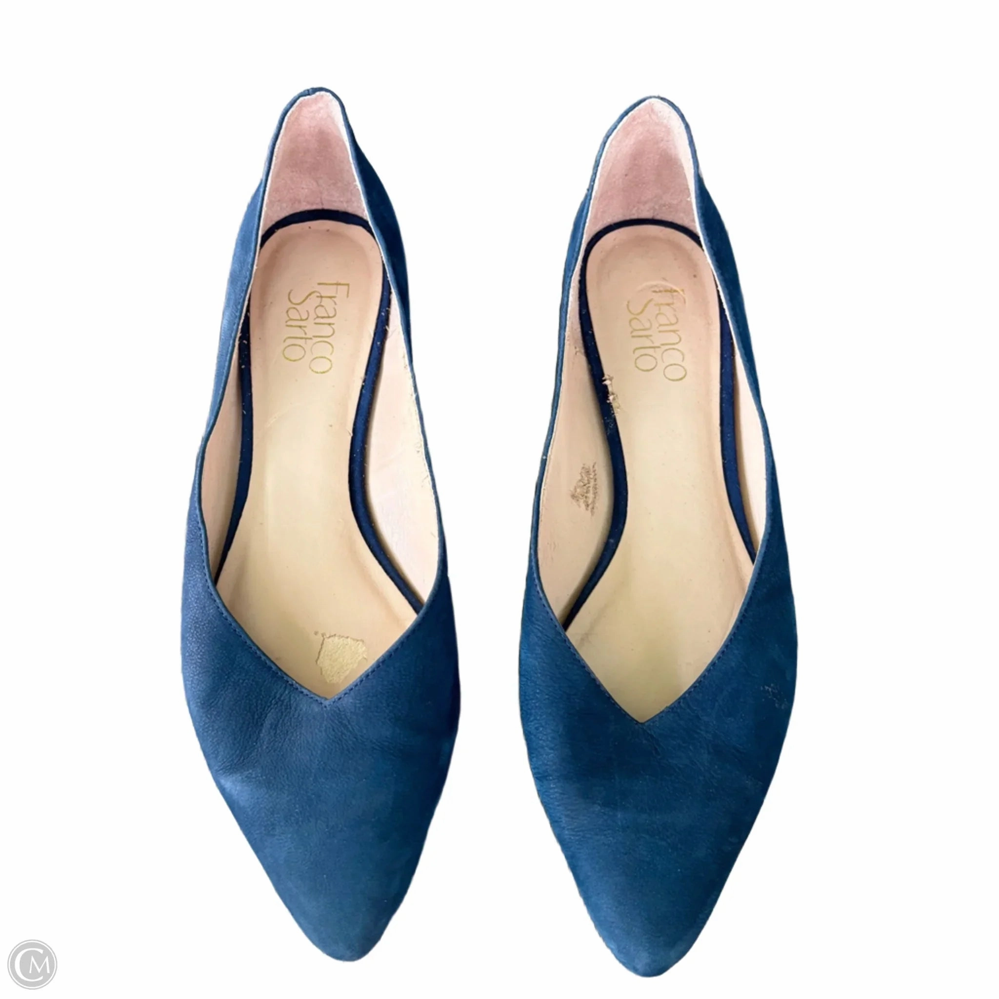 Shoes Flats By Franco Sarto In Navy, Size: 8.5