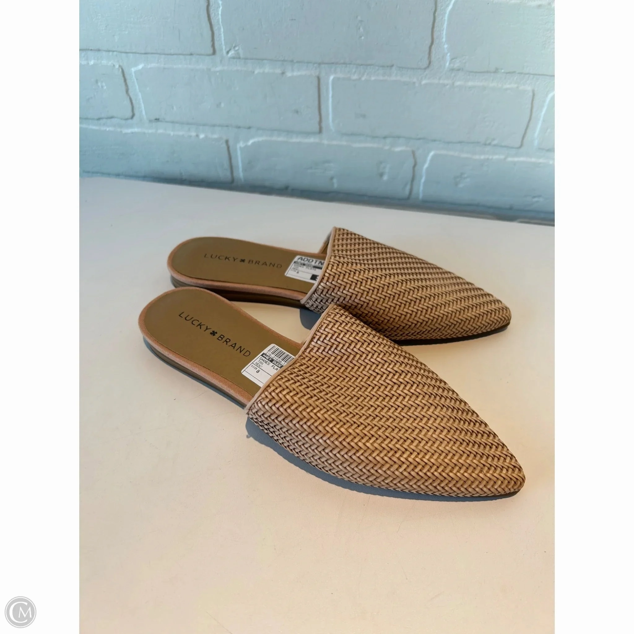 Shoes Flats By Hey Dude In Tan, Size: 8