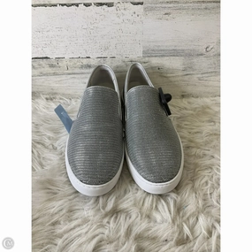 Shoes Flats By Michael By Michael Kors In Silver, Size: 8.5