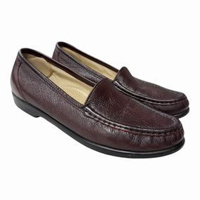 Shoes Flats By Sas In Brown, Size:10