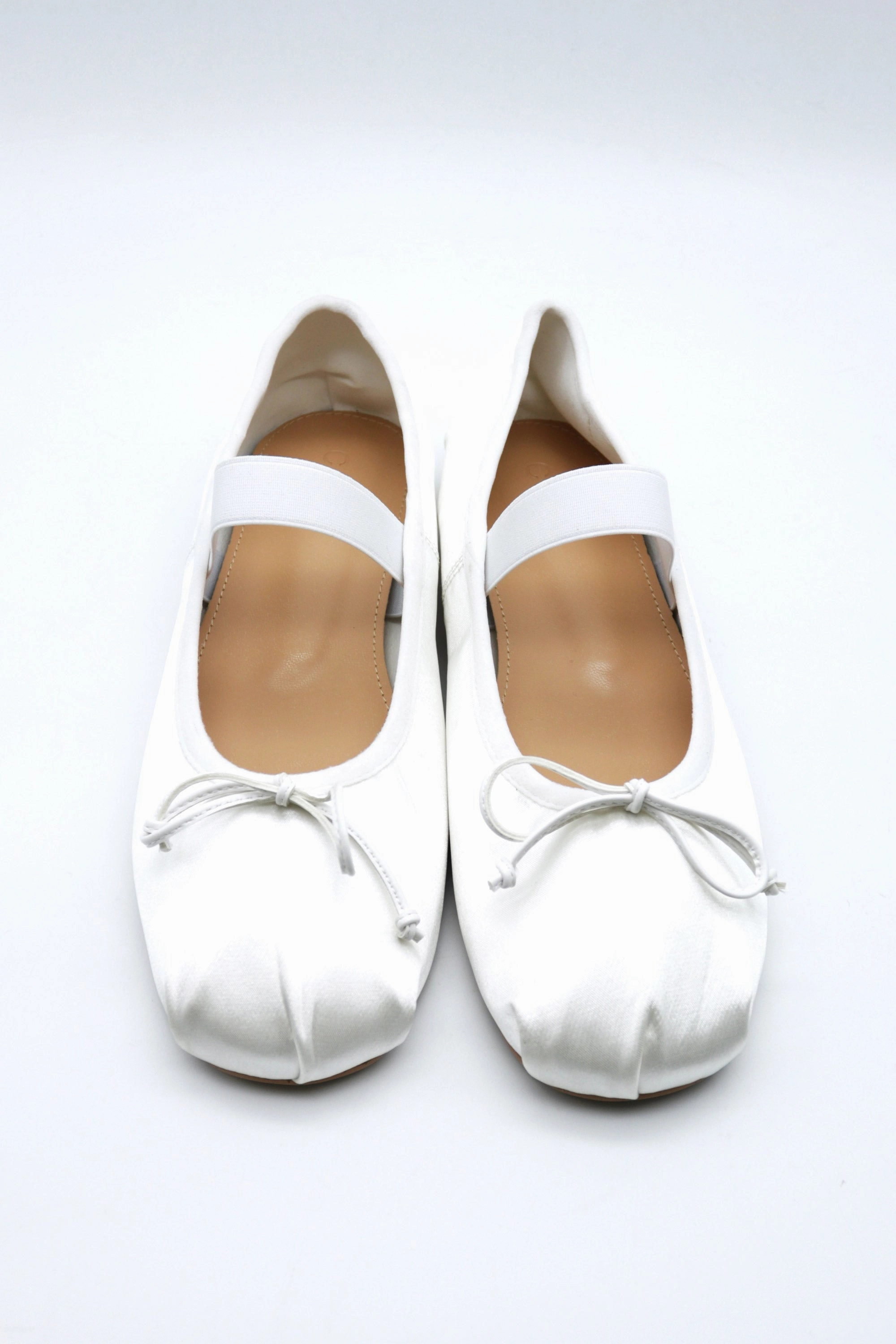 Sidney Satin Ballet Flats
